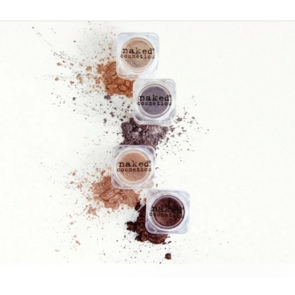 Naked Cosmetics Loose Mica Pigment Quad – Sierra Nevada + Nude – NIB Mineral - Picture 2 of 5
